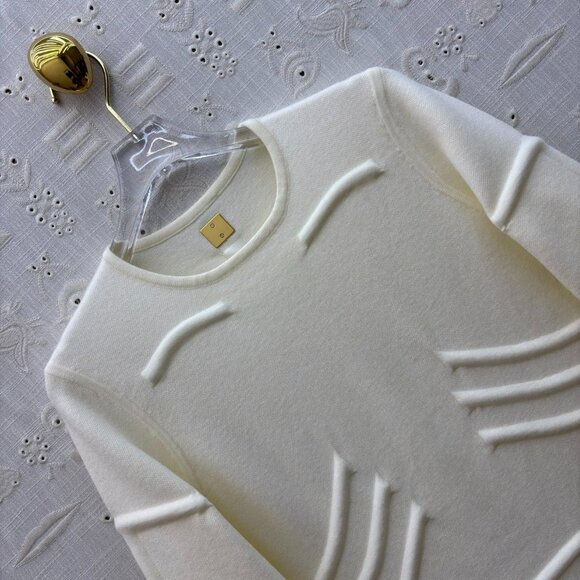 Schiaparelli round neck knit dress - Picture 3 of 9